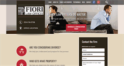 Desktop Screenshot of fiorilawoffice.com